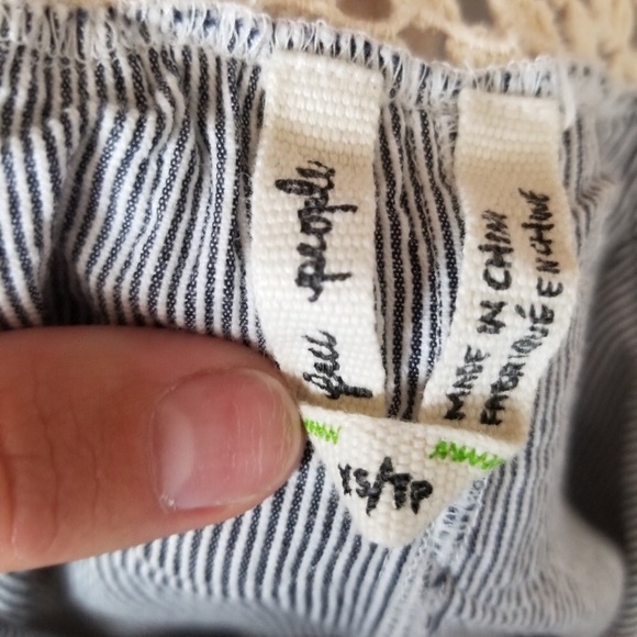 Free People Striped Romper - Picture 3 of 3